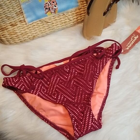 Arizona Eyelet Design Bikini Bottom Size S… - Picture 1 of 4